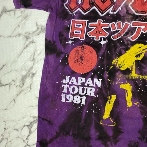 AC/DC Tie Dye Band Tee - Picture 4 of 6